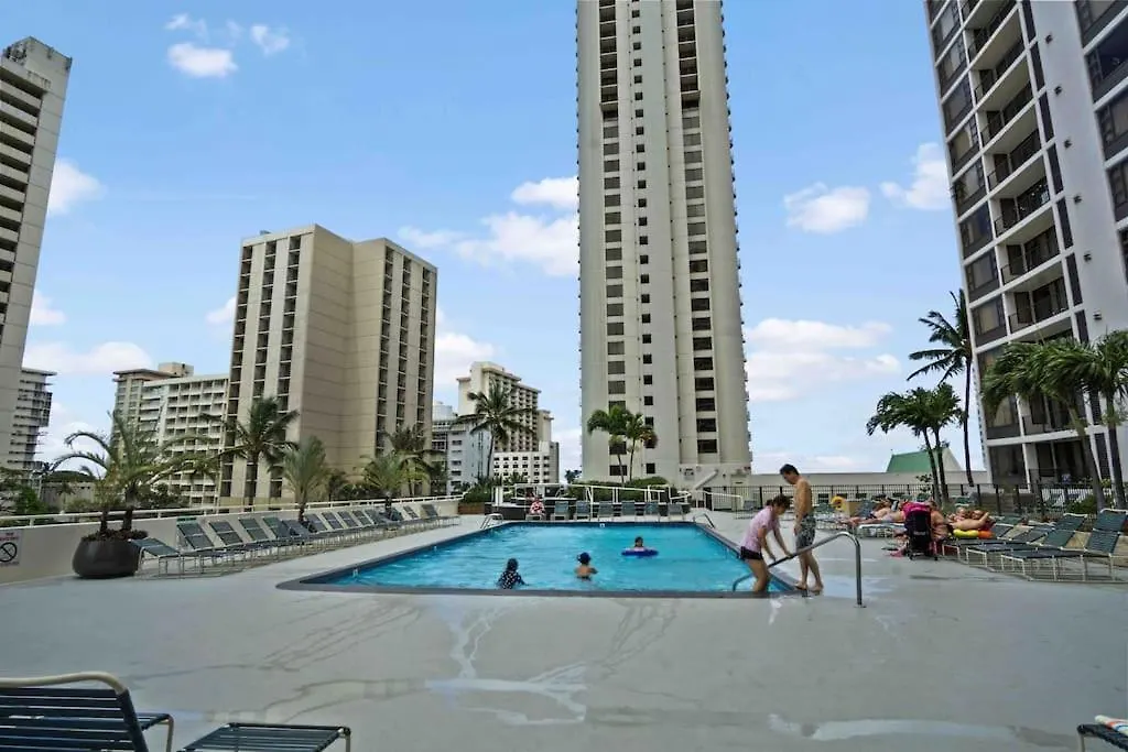 아파트 Nalu Malu 1 Bedroom @Waikiki Banyan 1 Free Parking 호놀룰루