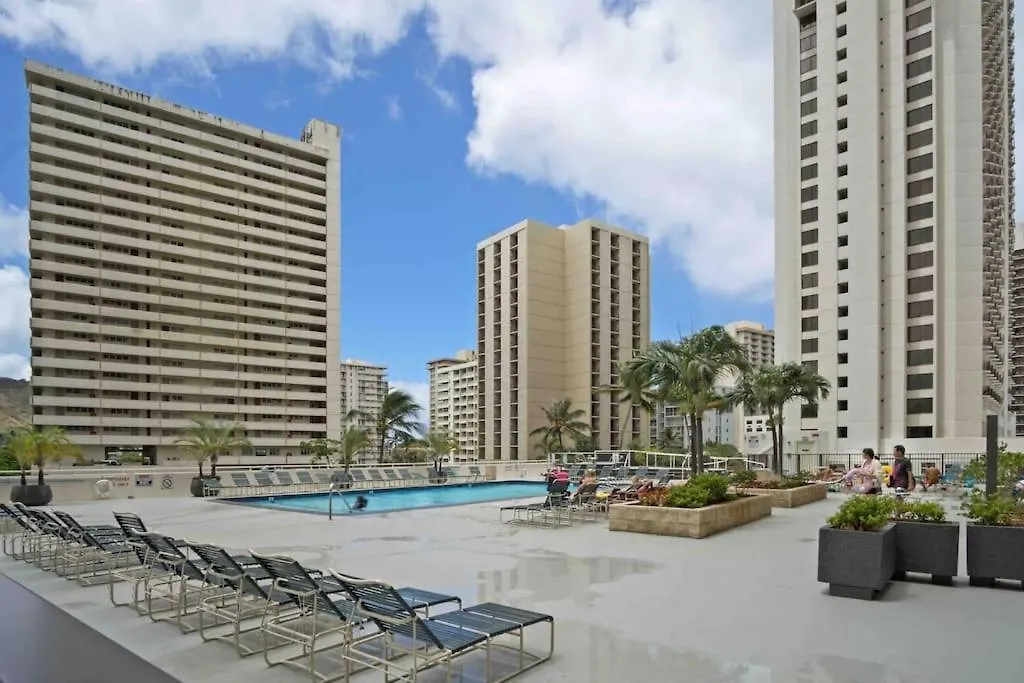 아파트 Nalu Malu 1 Bedroom @Waikiki Banyan 1 Free Parking 호놀룰루